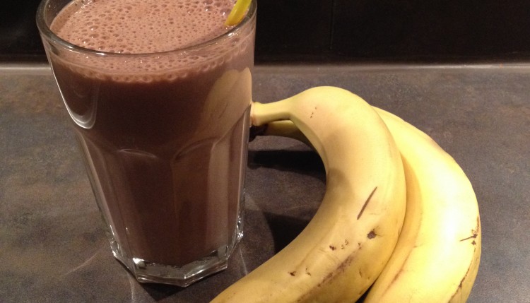 Bananen-Schoko-Milchshake | Herdgeflüster