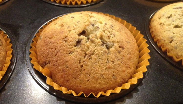 Haselnuss-Stracciatella-Muffins