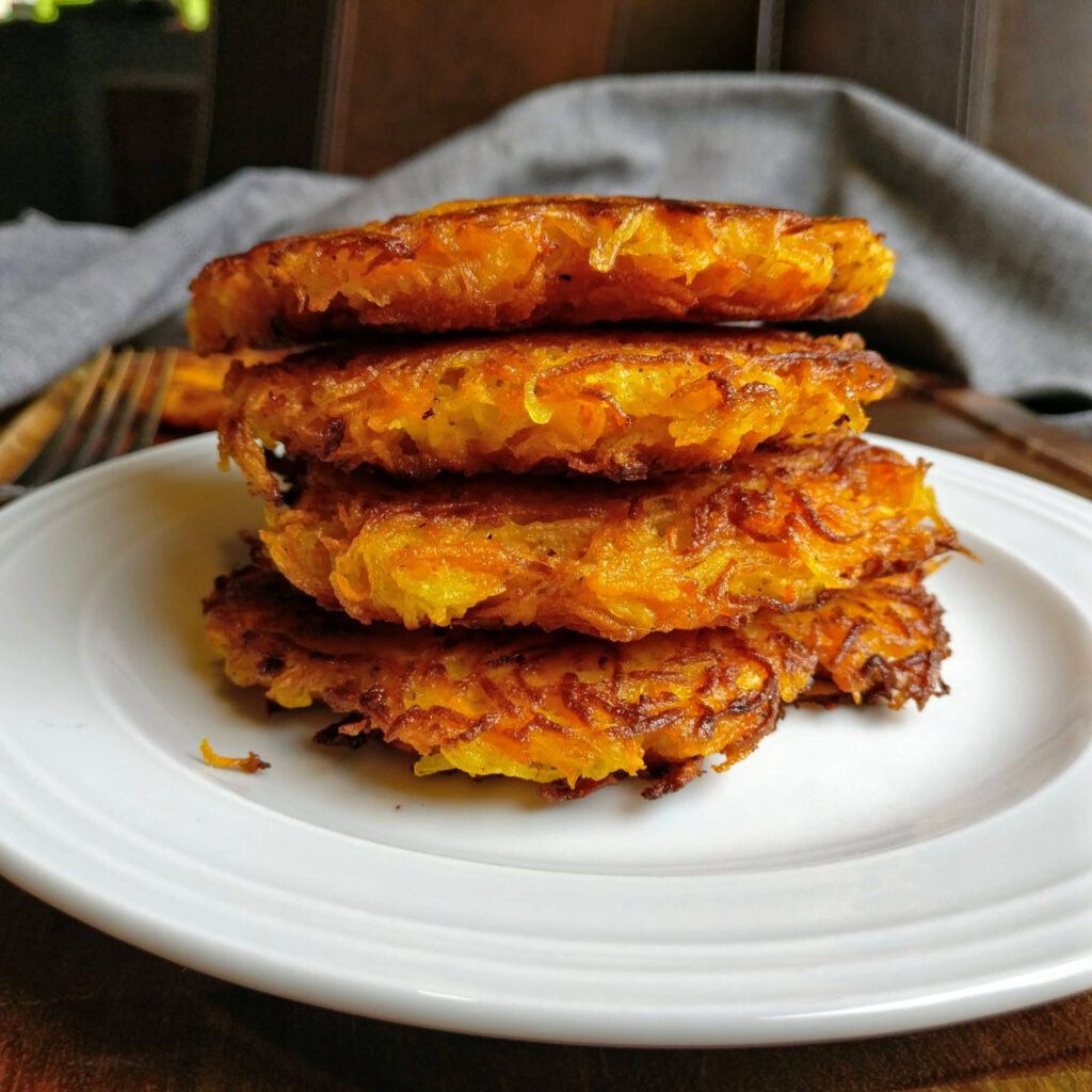 Kartoffel-Möhren-Puffer – Herdgeflüster